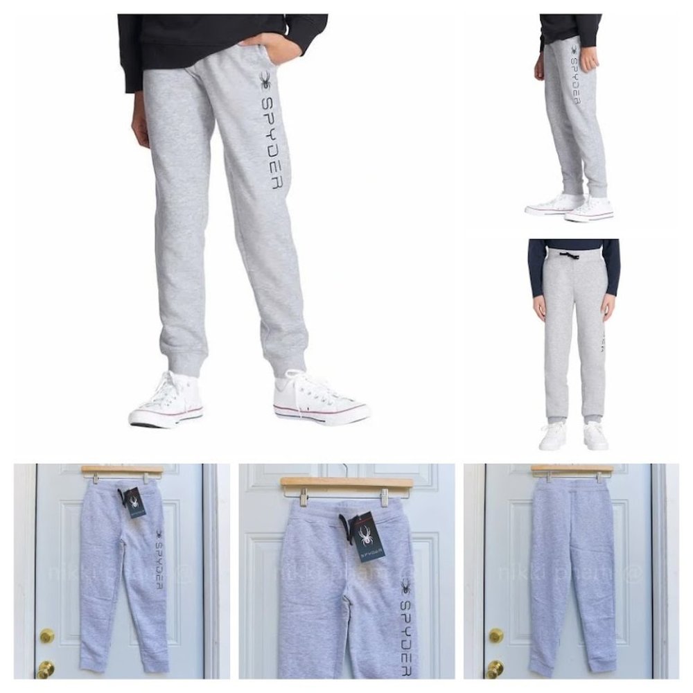 NWT Spyder Youth Jogger IN  gray